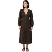 Billabong Cool Night Long Sleeve Dress Noir M Femme