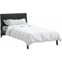 vidaXL Couverture de lit 135 x 220 cm, idéale pour le printemps et l'automne, en duvet, de couleur blanche, respirante