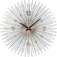 AMS Horloge murale à quartz AMS W9610