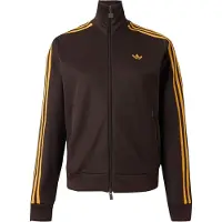 Adidas Veste de survêtement 'Classic' chocolat / curry