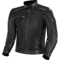 SHIMA Blake Noir Blouson Cuir Taille 3XL