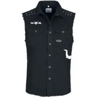 Wacken Open Air Veste Sans Manches de - Wacken - S - 3XL - pour Homme - noir - Taille L