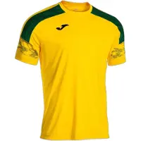 Joma Championship Viii Kurzarm-t-shirt Gelb 4XL Mann Gelb 4XL