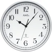 AMS - 5610 - Horloge murale - Radio à quartz - 37cm