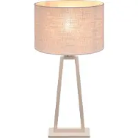 Masterlight Lampe de table Terry Dego terra beige Ø 30cm
