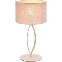 Masterlight Lampe de table Terry Duno terra beige Ø 30cm
