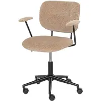 Woood Brint, chaise de bureau, couleur sable