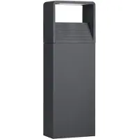 Eglo Borne d'éclairage de jardin LED Doninni 1 Anthracite 40 cm