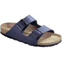 Birkenstock Mule 'Komfort Stiefel Damen 51753 Kunststoff (Synthetik) in blau' bleu foncé