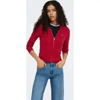 ONLY Cardigan 'IBI ' rouge