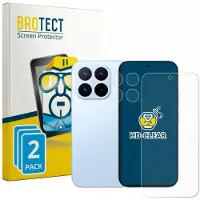 BROTECT Protection Clair (2 pcs, Xiaomi 17), Téléphone portable : film de protection, Transparent