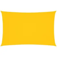 vidaXL Voile de parasol tissu oxford rectangulaire 2,5x5 m jaune
