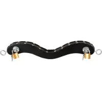 Zado - civières pour testicules en cuir (noir)