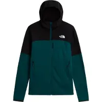 The North Face - Polaire en Polartec&reg; - M Polartec Powergrid Stormgap Hoodie Pacific Teal TNF Black - Taille L - Vert