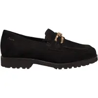 Sioux , sandales pour femmes, modèle MEREDITH, en cuir noir, taille : 41,5