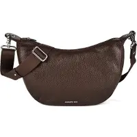 Mandarina Duck Mellow Leather Hobo B01 Shoulder Bag Marron