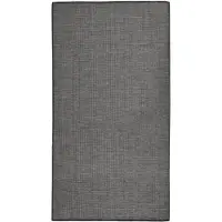 vidaXL Tapis d'extérieur en tissu plat 80x150 cm gris
