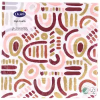 Duni Servietten Golden Impuls 33X33 Cm