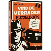 Uitgeverij MUS Mr. Brein vind de verrader puzzelboek - Gareth Moore