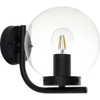 Eglo 99598 TAVERNA E27 Applique extérieure/plafonnier noir IP44
