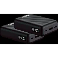 BlueBuilt Batterie Externe 10 000 mAh avec Charge Rapide 30 Watts Lot de 2