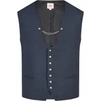 Spieth & Wensky Gilet folklorique bleu foncé