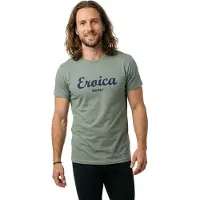 Santini Eroica Cipressi Short Sleeve T-shirt Vert XL