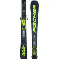 Fischer - Packs (skis + fix) - Skis de piste - RC4 ST + RC4 Z11 GW 2027 en Bois - Taille 170 cm - Noir