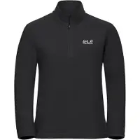 Jack Wolfskin Taunus 100 Half Zip Sweatshirt Noir M Femme