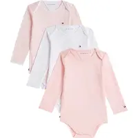 Tommy Hilfiger Boîte Cadeau - 3 Pack Body m/l - Fantaisie RoseRO - - 68 - Body M/L