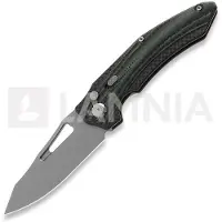 Maxace Couteau pliant Babylon 2, Carbon Fiber, green