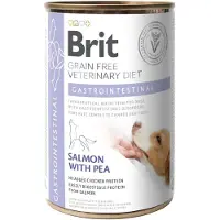 Brit Veterinary Diet Chien - Sans céréales - Gastro-intestinal - Boîte - 6 x 400 g
