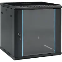 vidaXL Armoire réseau 12U montage mural 19" IP20 600x600x640 mm