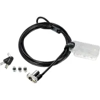 Kensington K62318ww Universal 3 In 1 1.8 M Laptop Security Cable Noir