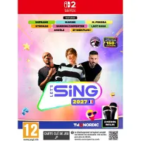 Let's Sing Hits Français 2027 + 2 Micros Nintendo Switch 2