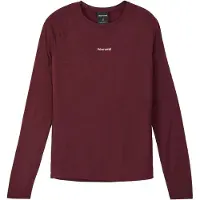 Nnormal Merino Long Sleeve T-shirt Rouge S Femme