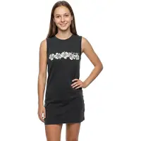 Billabong Paradise Knit Sleeveless Short Dress Noir XS Femme