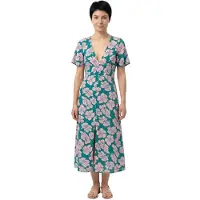 Billabong Your Girl Short Sleeve Dress Bleu XS Femme