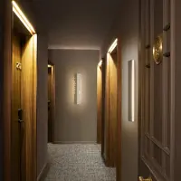 Estiluz Gada Applique Marble | Surface mounted | Optional signage
