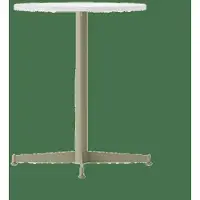 Audo Copenhagen Nook Table à Manger Ø60 cm | Olive | Kunis Breccia Stone