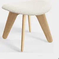 Tom Dixon Slab Pouf Natural Elle 0200