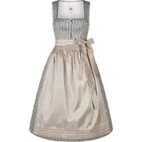 Spieth & Wensky Dirndl 'Karma' taupe