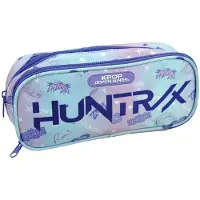 Giovas Étui à plumes K-pop Demon Hunters, violet, 2 compartiments, 26 cm