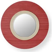 Lzf Applique circulaire à lentille Red | Matte Ivory | Dimmable LED 0-10V