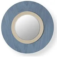 Lzf Applique circulaire à lentille Blue | Matte Ivory | Dimmable LED 0-10V