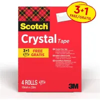 Scotch Ruban adhésif Crystal (19 mm)