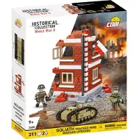 COBI 311 PCS Seconde Guerre Mondiale / 2680 / Mine chenillée Goliath de Varsovie