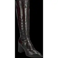 Wonders pour femme. M-5442_2415_9332 Bottes en cuir Aurora 42 Marron (39), 5 à 8 cm, Fermeture éclair, Casuel, Classique