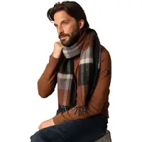 Deeluxe Slalom Scarf Marron Homme
