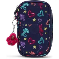 Kipling Sac bleu marine / bleu clair / violet / rose foncé